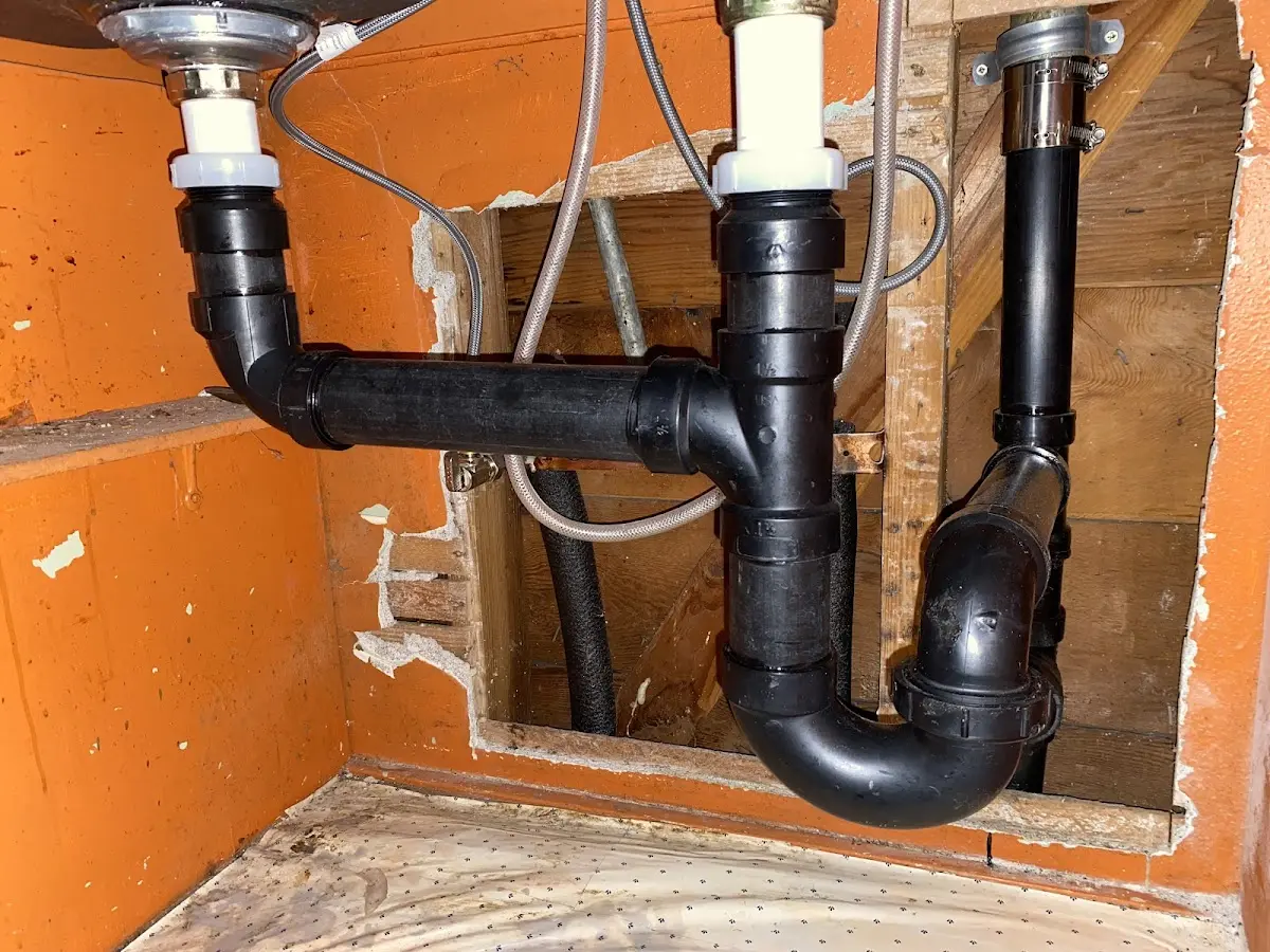 Professional Repiping Services equipment and tools on the job in Gladewater
